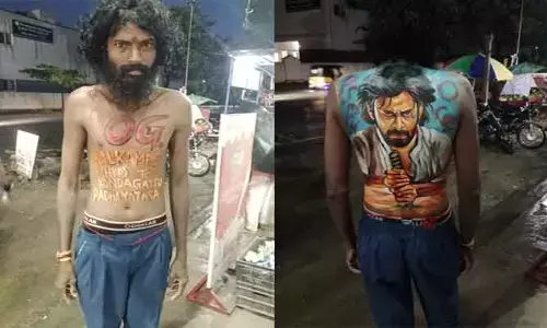 OG Movie : ఓ జి సక్సెస్ కోసం యువకుడి పాదయాత్ర