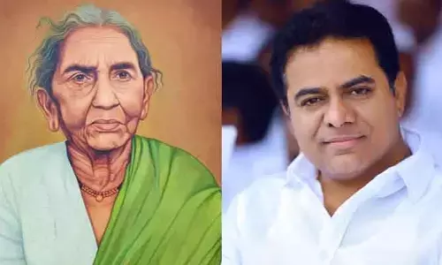 పోరాట యోధురాలు చాకలి ఐలమ్మ.. జయంతి వేళ కేటీఆర్ ట్వీట్