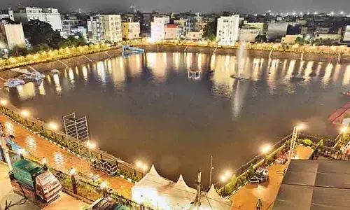 నగరంలో జోరు వర్షం.. బతుకమ్మ కుంట ప్రారంభోత్సవం వాయిదా
