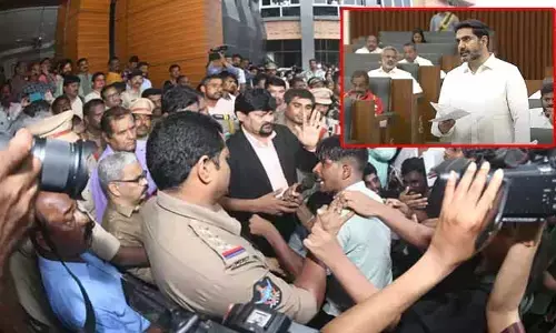 ఏయూలో విద్యార్థి మృతి.. రాజకీయం చేయొద్దన్న మంత్రి నారా లోకేష్