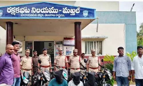 అంతరాష్ట్ర దొంగల ముఠా అరెస్ట్