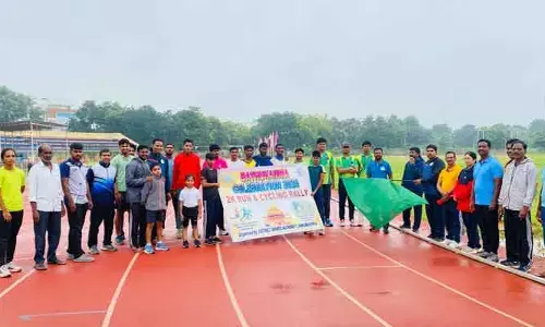 జేఎన్ఎస్ లో 2కే రన్, 5కే సైక్లింగ్ పోటీలు