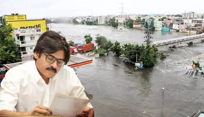 వర్షాలతో హైదరాబాద్ అతలాకుతలం.. జన సైనికులకు పవన్ కీలక పిలుపు వర్షాలతో హైదరాబాద్ అతలాకుతలం.. జన సైనికులకు పవన్ కీలక పిలుపు