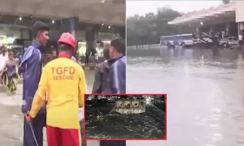 మూసీ ఉగ్రరూపం.. జల దిగ్భందంలో ఎంజీబీఎస్ బస్‌స్టాండ్