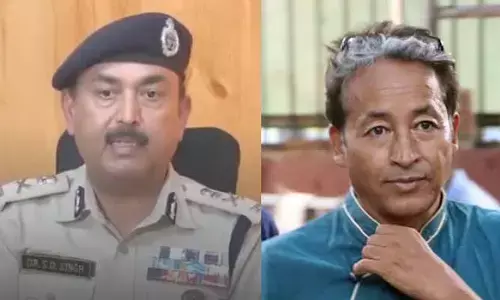 సోనమ్ వాంగ్‌చుక్‌కు పాక్‌తో లింకులు.. సంచలన విషయాలు చెప్పిన డీజీపీ