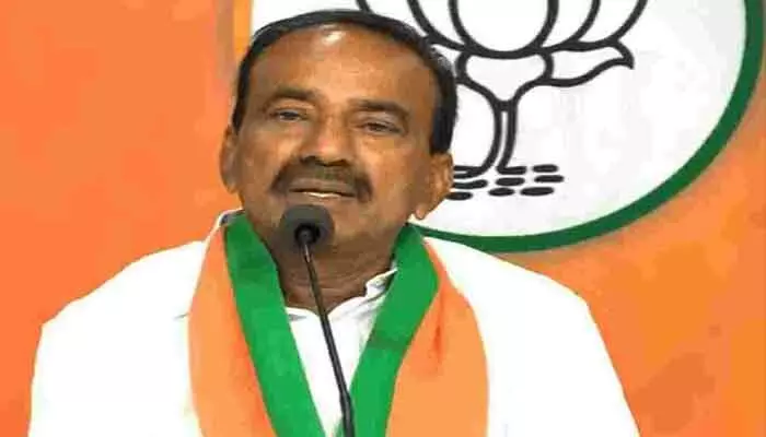ప్రకృతి సిద్ద వ్యవసాయానికి రైతులు మొగ్గు చూపాలి : ఎంపీ ఈటెల ప్రకృతి సిద్ద వ్యవసాయానికి రైతులు మొగ్గు చూపాలి : ఎంపీ ఈటెల