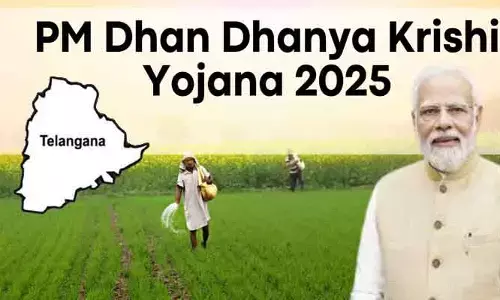 పీఎం ధన్-ధాన్య కృషి యోజన పథకంలో తెలంగాణ నాలుగు జిల్లాలు