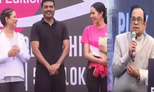 బ్రెస్ట్ క్యాన్సర్‌పై అవగాహన కల్పించేలా పింక్ పవర్ రన్.. పాల్గొన్న 25 వేల మంది