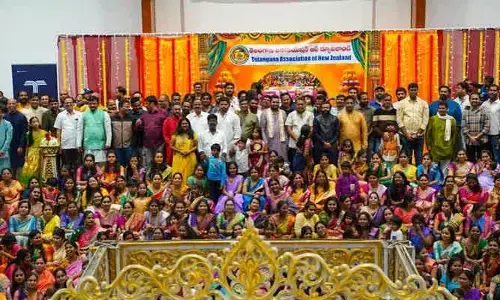 న్యూజిల్యాండ్‌లో ఘనంగా బతుకమ్మ వేడుకలు