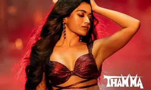 Rashmika Mandanna: లవ్ & హార్ట్ బ్రేక్ తర్వాత.. థామ నుంచి ఫస్ట్ సింగిల్ ప్రమో రిలీజ్.. రష్మిక డ్యాన్స్‌కు ఫ్యాన్స్ ఫిదా