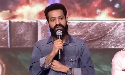 NTR: ఎన్టీఆర్ కు అనారోగ్యం...నిల‌బ‌డలేక స్పీచ్ మ‌ధ్య‌లోనే !