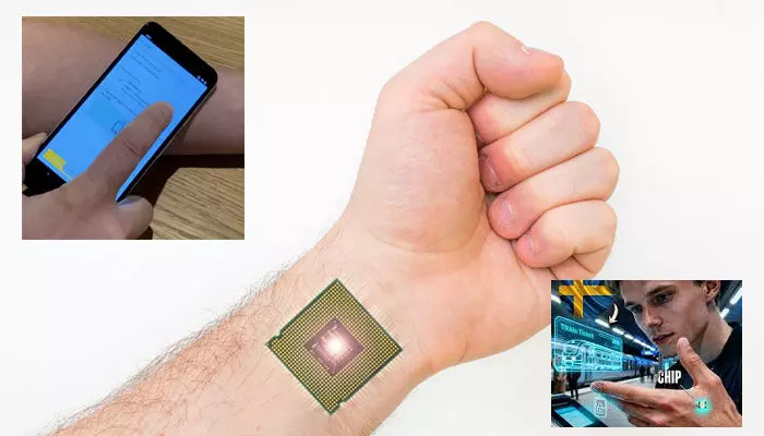 Microchip : చేతిపై మైక్రోచిప్ స్టిక్కర్.. రోజువారీ పనుల్లో ఉపయోగానికి సాంకేతిక నిపుణుల కొత్త ఆవిష్కరణ..! Microchip : చేతిపై మైక్రోచిప్ స్టిక్కర్.. రోజువారీ పనుల్లో ఉపయోగానికి సాంకేతిక నిపుణుల కొత్త ఆవిష్కరణ..!