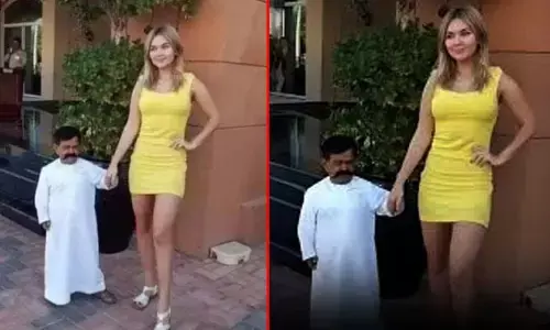 Viral : పొడుగు, పొట్టి కాదు.. సంబంధంలో ఆ విషయాలే ముఖ్యమంటున్న జంట !