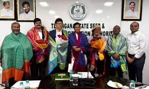విత్తన ఎగుమతులపై జపాన్ ,తెలంగాణ మధ్య ఒప్పందం.. జపాన్ ప్రతినిధుల భేటీ