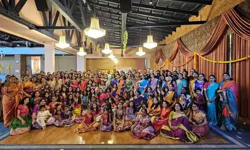 స్కాట్లాండ్‌లో ఘనంగా బతుకమ్మ వేడుకలు.. ఉట్టి పడిన తెలంగాణ సంస్కృతి