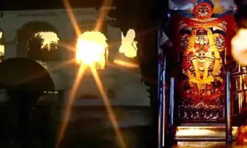 అరసవిల్లిలో ఆవిష్కృతమైన అద్భుత ఘట్టం