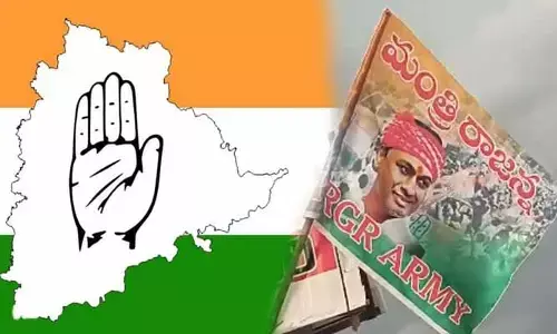 T Congress: మంత్రి రాజన్న పేరుతో జెండాలు.. స్థానిక ఎన్నికల వేళ కాంగ్రెస్ లో బిగ్ ట్విస్ట్ తప్పదా?