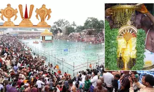 నేటితో శ్రీవారి వార్షిక బ్రహ్మోత్సవాలు పరిసమాప్తం.. పుష్కరిణిలో చక్రస్నాన మహోత్సవం