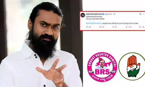 కేసీఆర్, గాంధీపై  రాహుల్ రామకృష్ణ వరుస ట్వీట్లు.. మందెక్కువైందా? నెటిజన్ల కౌంటర్లు