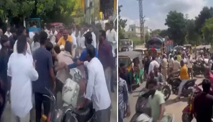 తమిళ్ వర్సెస్ లోకల్.. మార్వాడీ ఘటన మరువక ముందే మరో వివాదం తమిళ్ వర్సెస్ లోకల్.. మార్వాడీ ఘటన మరువక ముందే మరో వివాదం