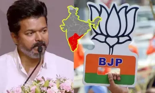 సౌత్ ఇండియాలో వ్యూహం మార్చిన బీజేపీ.. టీవీకే విజయ్ పై నజర్!