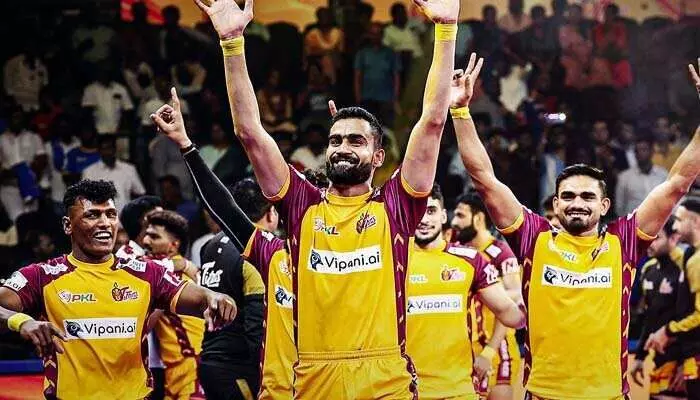 తెలుగు టైటాన్స్ జోరు.. వరుసగా నాలుగో విజయం తెలుగు టైటాన్స్ జోరు.. వరుసగా నాలుగో విజయం