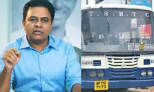 సిటీ బస్సు చార్జీల పెంపుపై కేటీఆర్ ఫైర్