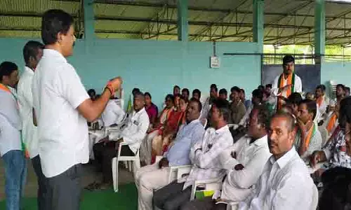 గెలుపే లక్ష్యంగా ప్రతి ఒక్కరూ పని చేయాలి : ఏనుగు శ్రీధర్ రెడ్డి