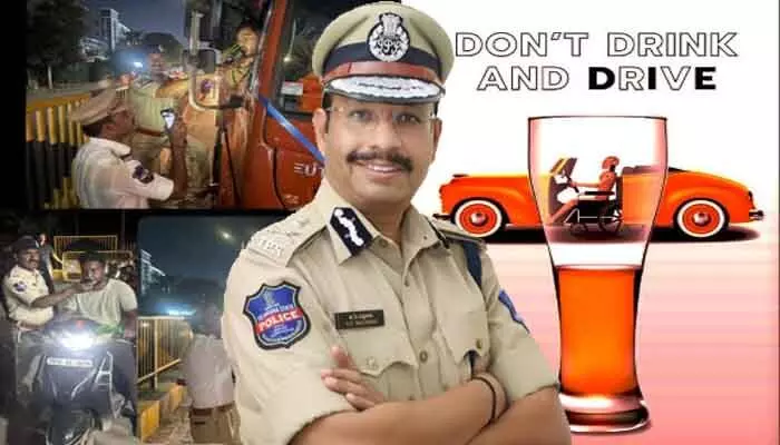 మందుబాబులు పారాహుషార్..! సీపీ సజ్జనార్ మరో హెచ్చరిక మందుబాబులు పారాహుషార్..! సీపీ సజ్జనార్ మరో హెచ్చరిక
