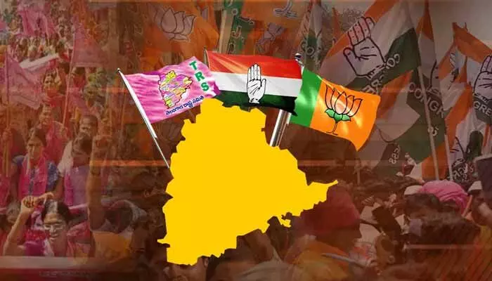 TG: తెలంగాణలో డబుల్ డోస్ పాలిటిక్స్.. ఎంపీటీసీ, జడ్పీటీసీ కౌంటింగ్ నాడే జూబ్లీహిల్స్ లో పోలింగ్ TG: తెలంగాణలో డబుల్ డోస్ పాలిటిక్స్.. ఎంపీటీసీ, జడ్పీటీసీ కౌంటింగ్ నాడే జూబ్లీహిల్స్ లో పోలింగ్