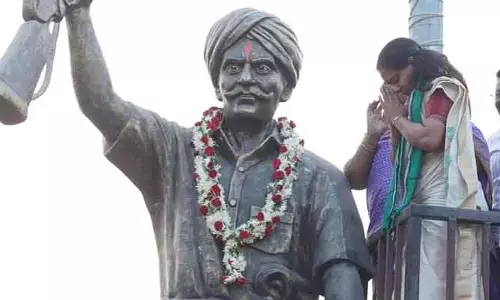 కొమురం భీం త్యాగాలను మరువం.. వర్థంతి వేళ కల్వకుంట్ల కవిత నివాళులు