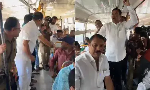 ఆర్టీసీ బస్సు చార్జీల పెంపుపై బీఆర్ఎస్ ఎమ్మెల్యేల నిరసన