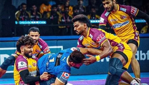 PKL 2025 : తెలుగు టైటాన్స్ జైత్రయాత్ర.. వరుసగా ఐదో విజయం PKL 2025 : తెలుగు టైటాన్స్ జైత్రయాత్ర.. వరుసగా ఐదో విజయం