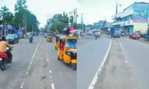 ఖమ్మం నగరంలో ప్రణాళిక లేకుండా అభివృద్ధి పనులు