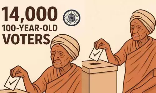 ఈ ఎన్నికల్లో ఓటు వేయనున్న 14,000 మంది 100 ఏళ్లకు పైబడిన ఓటర్లు