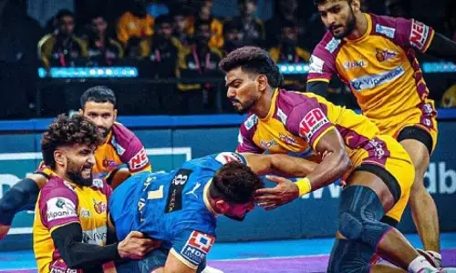 PKL 2025 : తెలుగు టైటాన్స్ జైత్రయాత్ర.. వరుసగా ఐదో విజయం