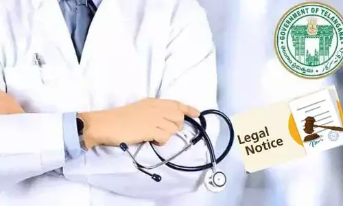 వైద్య, ఆరోగ్య శాఖలో సంచలనం.. ఏకంగా మంత్రికే లీగల్ నోటీసులు