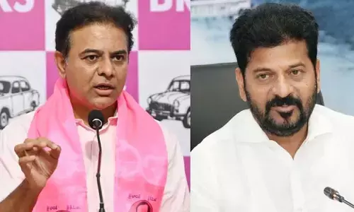 15 నెలల్లో 612 చోట్ల పేదల ఇండ్లు నేలమట్టం.. నేడు హైడ్రాపై మాట్లాడుకుందాం: కేటీఆర్ ట్వీట్