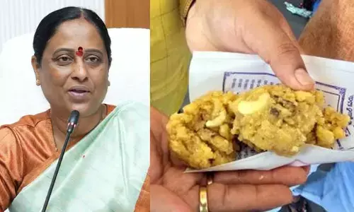 వేముల‌వాడ లడ్డూ ఘ‌ట‌న‌పై మంత్రి కొండా సురేఖ ఆరా