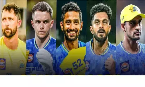ఐపీఎల్ 2026 కోసం చెన్నై భారీ స్కెచ్‌...ఈ ప్లేయ‌ర్ల‌కు చెక్ !