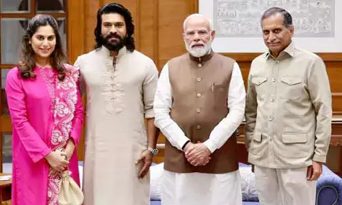 విజయవంతంగా ముగిసిన APL లీగ్.. ప్రధాని మోడీని కలిసిన రామ్‌చరణ్ దంపతులు