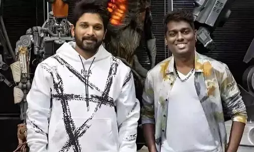 ప్రేక్షకులు ఆశ్చర్యపోయే కొత్త ప్రపంచాన్ని సృష్టించబోతున్నాం.. ‘AA-22’ పై హైప్ పెంచేసిన అట్లీ