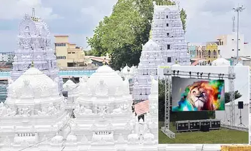 తెలంగాణ సర్కార్ కీలక నిర్ణయం.. వేముల‌వాడలో ఎల్ఈడీ స్క్రీన్ల ఏర్పాటు