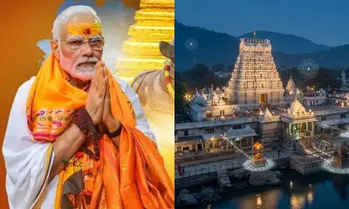 PM Modi : శ్రీశైలం మల్లికార్జునస్వామిని దర్శించుకున్న మోడీ