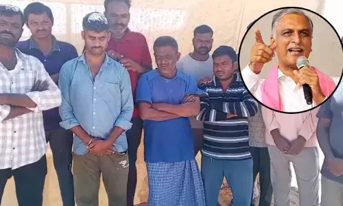Gulf workers: హరీశ్‌రావు చొరవతో రాష్ట్రానికి గల్ఫ్ కార్మికులు.. జోర్డాన్ నుంచి స్వదేశానికి రాక