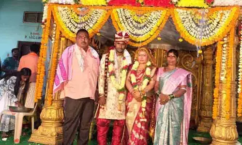 కన్నుల పండుగ గా నేపాల్ అమ్మాయి- తెలంగాణ అబ్బాయి వివాహ వేడుక