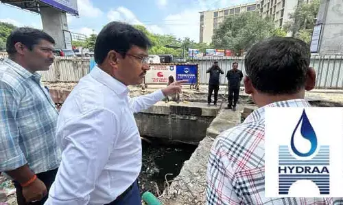 అమీర్‌పేట ముంపున‌కు ‘హైడ్రా’ సొల్యూషన్.. ముమ్మరంగా నాలాల డీసిల్టింగ్ ప‌నులు