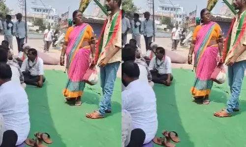 ఆటోలు, బ‌స్సులు లేవు ఎలా..? బంద్ చేస్తున్న నాయ‌కుల‌ను ప్ర‌శ్నించిన మ‌హిళా..!