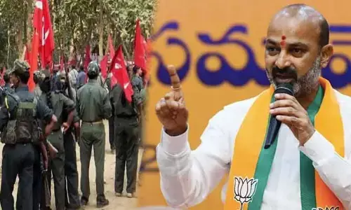 Bandi Sanjay: మావోయిస్టులతో సంబంధాలు తెంచుకోండి.. తెలంగాణ నేతలకు బండి సంజయ్ వార్నింగ్