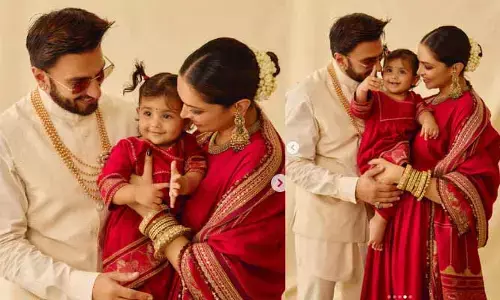 Deepika Padukone: కూతురి ఫేస్ రివీల్ చేసి బిగ్ సర్‌ప్రైజ్ ఇచ్చిన దీపికా.. పాప ఎంత ముద్దుగా ఉందో!